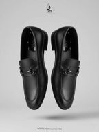 Handstiched Premium Black Loafer | Softsole and daily wear loafer