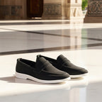 Premium Black Suede Loafer