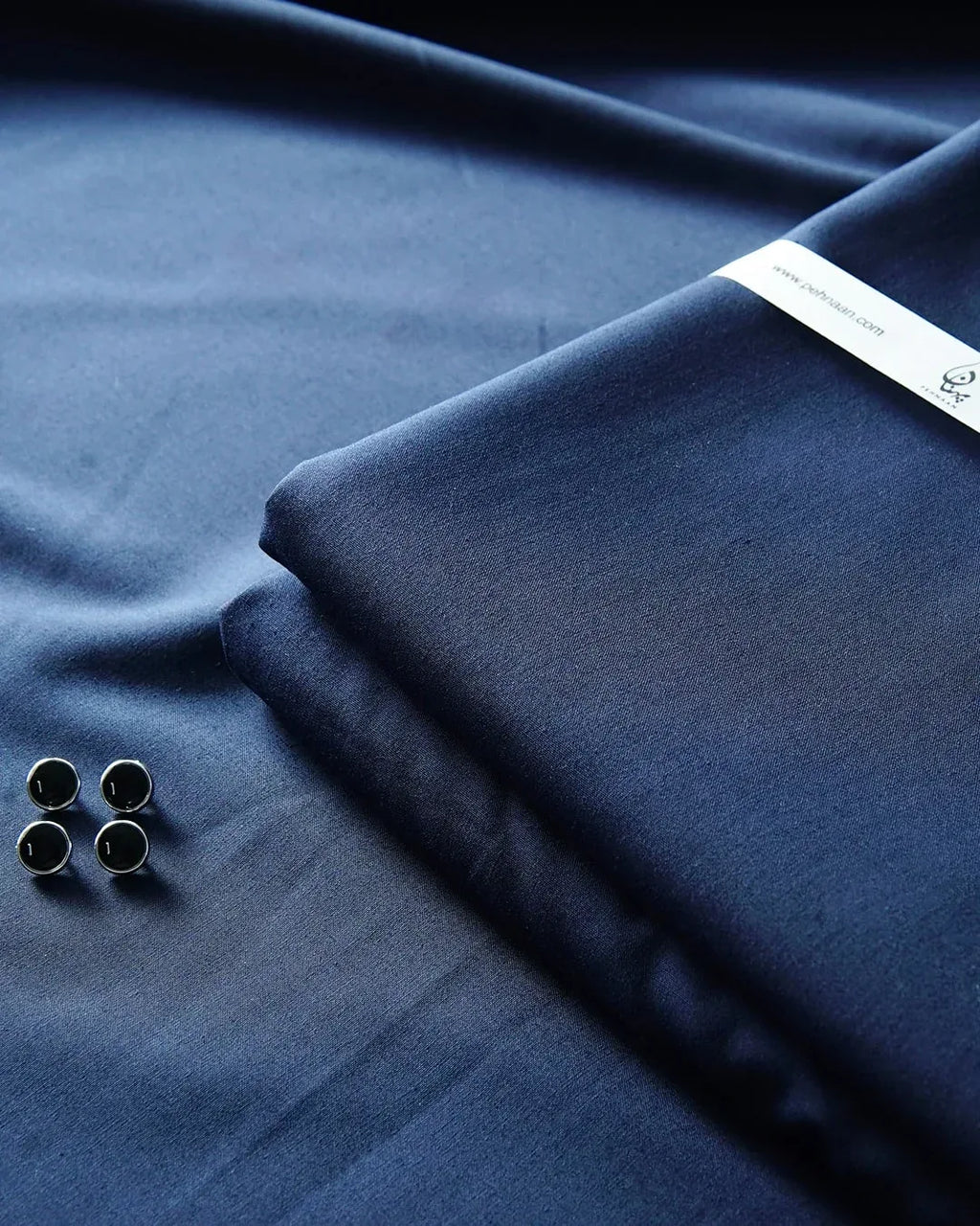 Pehnaan Premiun Khaddar - Navy Blue - Pehnaan