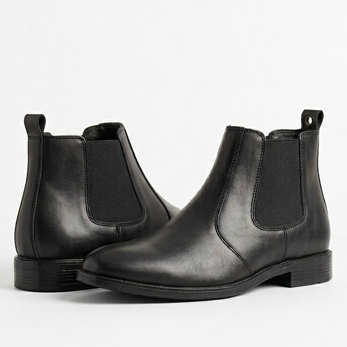 Premium Leather Chelsea Boots