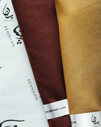Pehnaan Premium Wash n Wear – Pack of 2 Suits (Mustard & Maroon) - Pehnaan