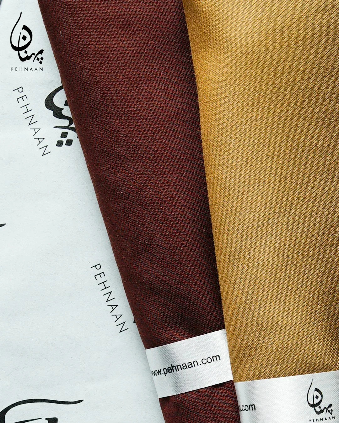 Pehnaan Premium Wash n Wear – Pack of 2 Suits (Mustard & Maroon) - Pehnaan