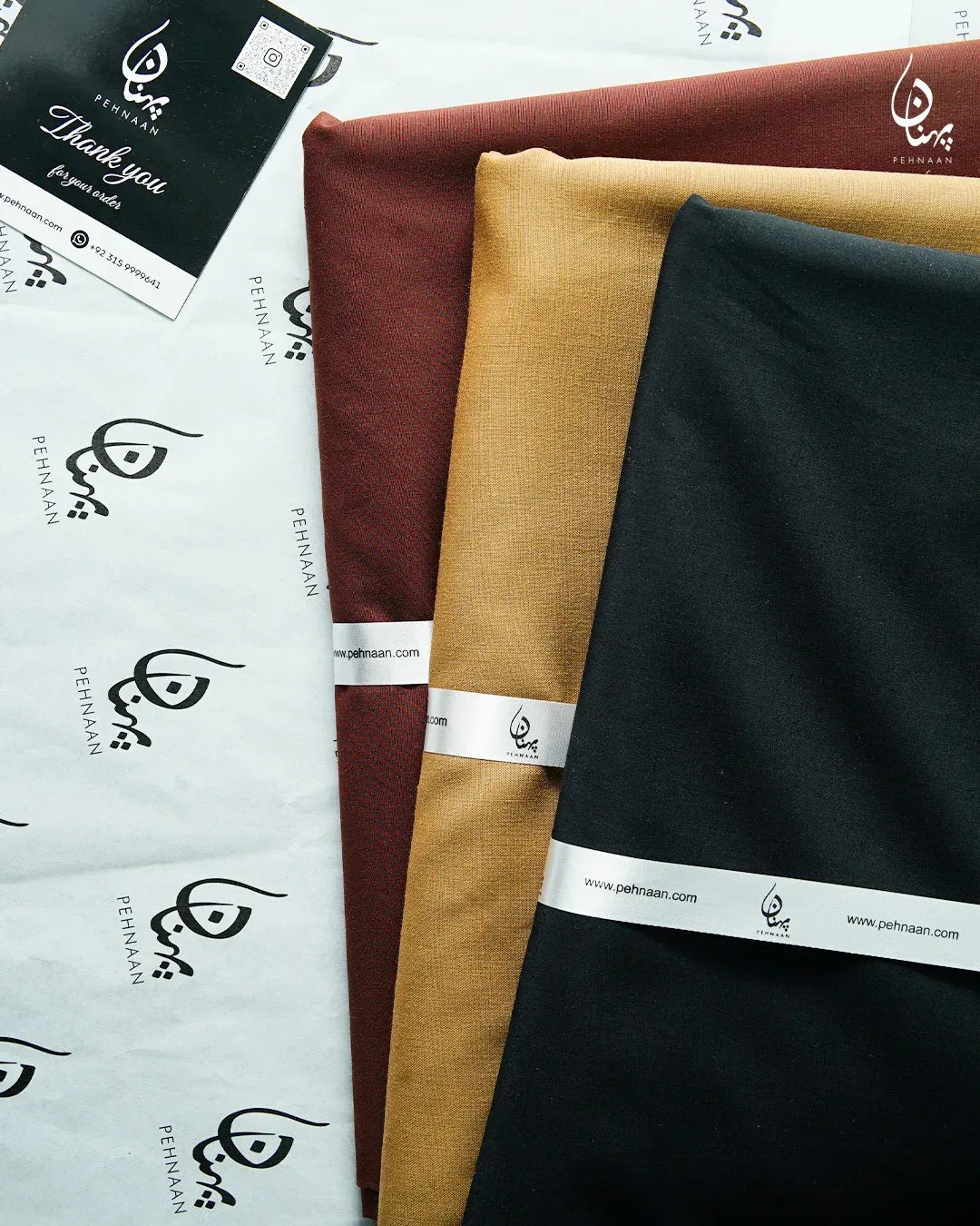 Pehnaan Premium Wash n Wear – Pack of 3 Suits (Black, Mustard & Maroon) - Pehnaan