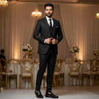 Sleek Black Formal Premium Handmade Loafer