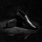 Sleek Black Formal Premium Handmade Loafer