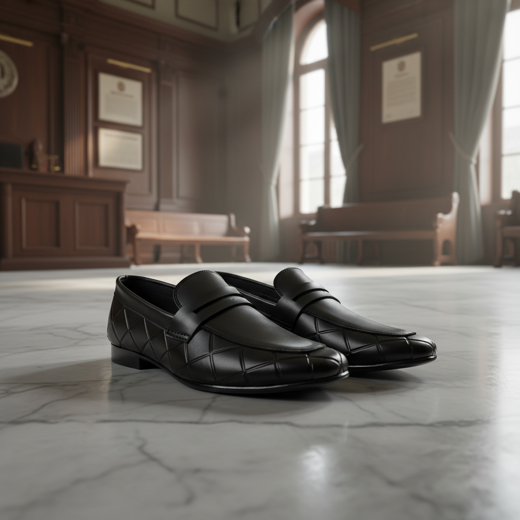 Sleek Black Formal Premium Handmade Loafer