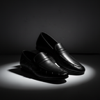 Sleek Black Formal Premium Handmade Loafer